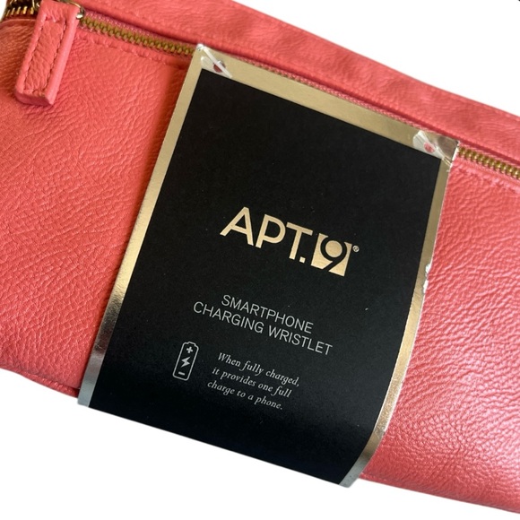 Apt. 9 Coral Wristlet with Charging Feature - Picture 2 of 9